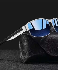 Fashion Vintage Square Metal Frame Sunglasses