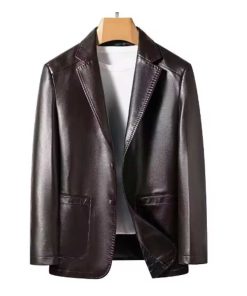 Leather Blazer - Spring & Autumn Lightweight Premium Suit Jacket