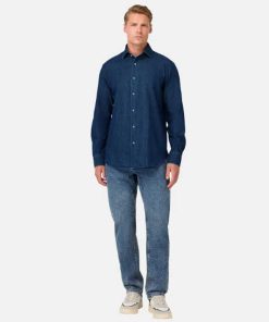 Regular Fit Cotton Denim Shirt